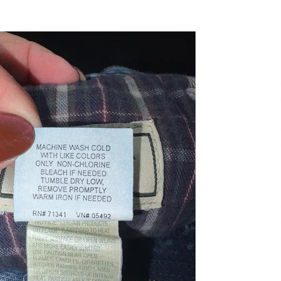 LL Bean Double L Classic Fit Flannel Lined Jeans Mens 32x32 Blue Denim Straight - Picture 5 of 12